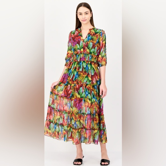 Dresses & Skirts - Spyzone Exchange Floral Maxi Dress NWOT (M)